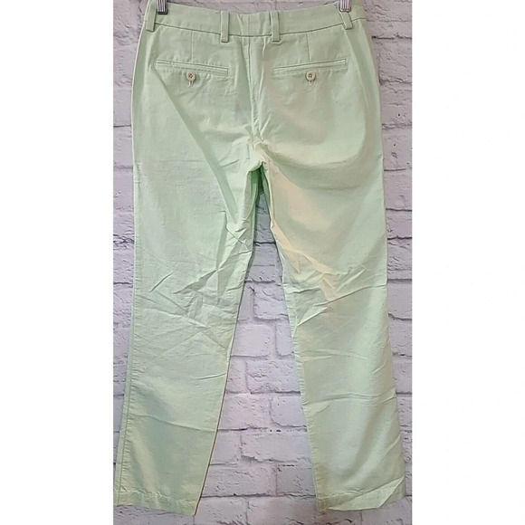 Vineyard Vines Breaker Chambray Pants Men's 30 x 29 Bright Green - Picture 2 of 6